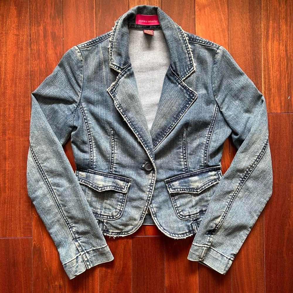 Vintage Y2K Denim Blazer